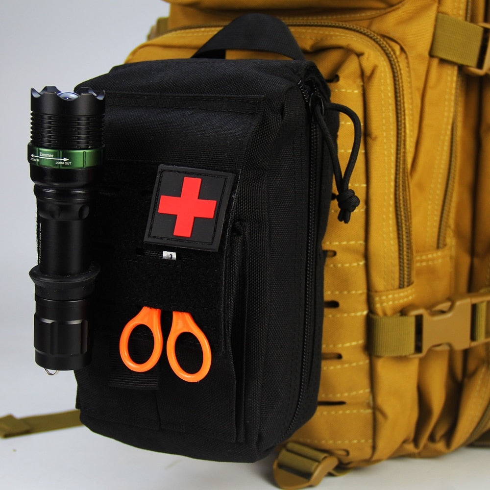 Taktische Molle Erste-Hilfe-Kit Überlebenstasche 1000D Nylon Notfalltasche Militär Outdoor
