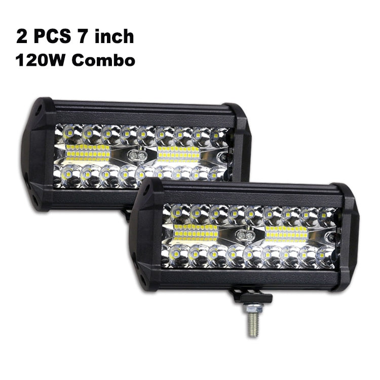 NLpear 12V 24V LED Bar Offroad Scheinwerfer Flutlicht Combo LED Lichtleiste-Arbeitslicht für Fahrzeuge