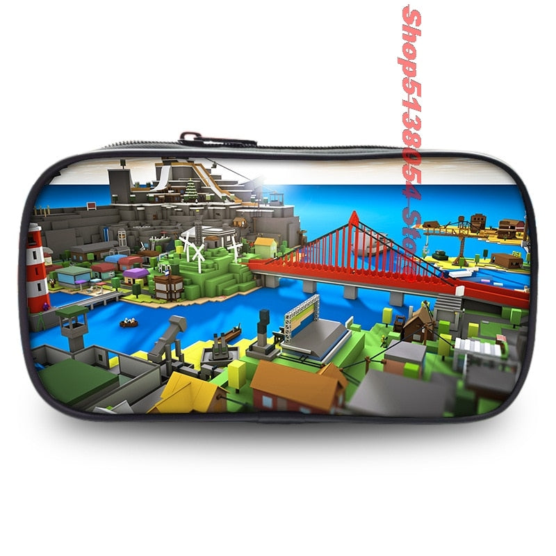 ROBLOX Pencil Case Twill Canvas with Zipper