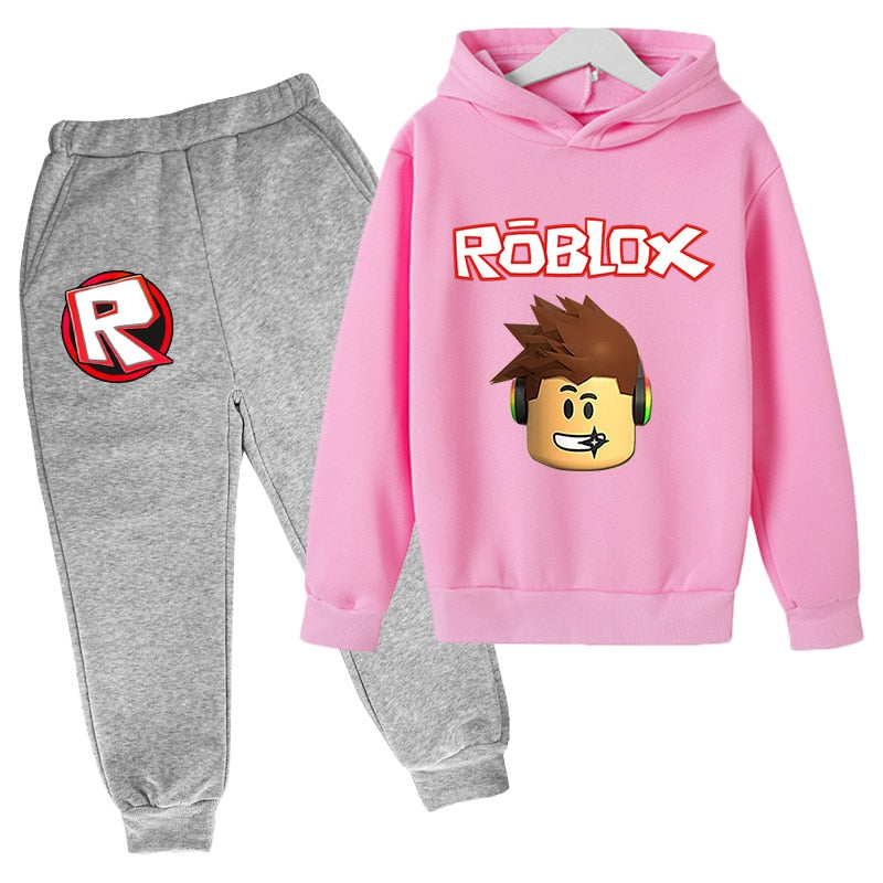 Kinder-Kapuzenpullover Robloxing Mädchen-Sweatshirt