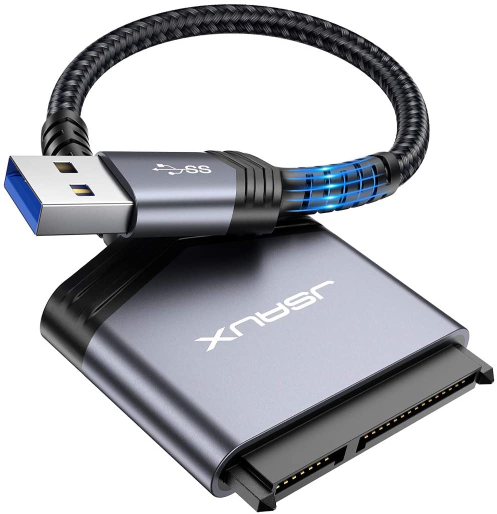 Adaptateur USB SATA Jsaux Convertisseur de câble USB 3.0 SATA III