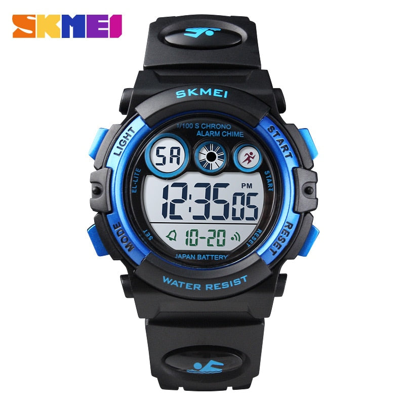 SKMEI Sport Kinderuhr wasserdicht LED