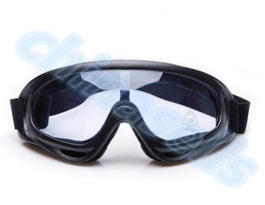 1 paire de lunettes de ski d'hiver coupe-vent lunettes de sport