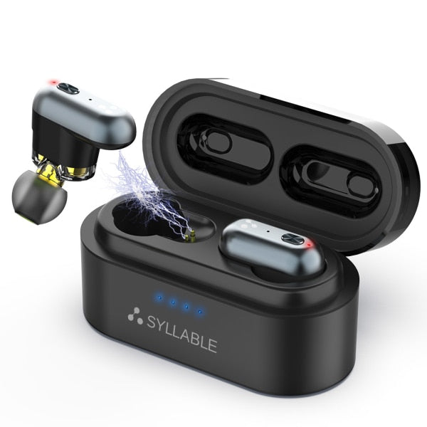 SYLLABE S101 TWS Basse Écouteurs Sans Fil Antibruit Bluetooth