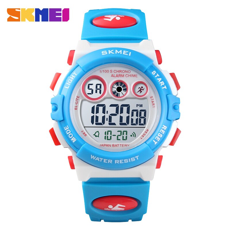 SKMEI Sport Kinderuhr wasserdicht LED