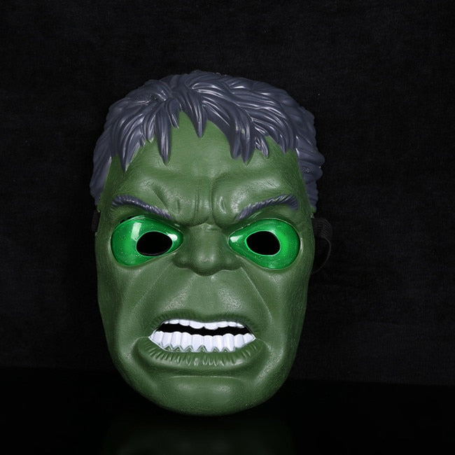 Masque de figurine Avengers Marvel Hulk Spiderman