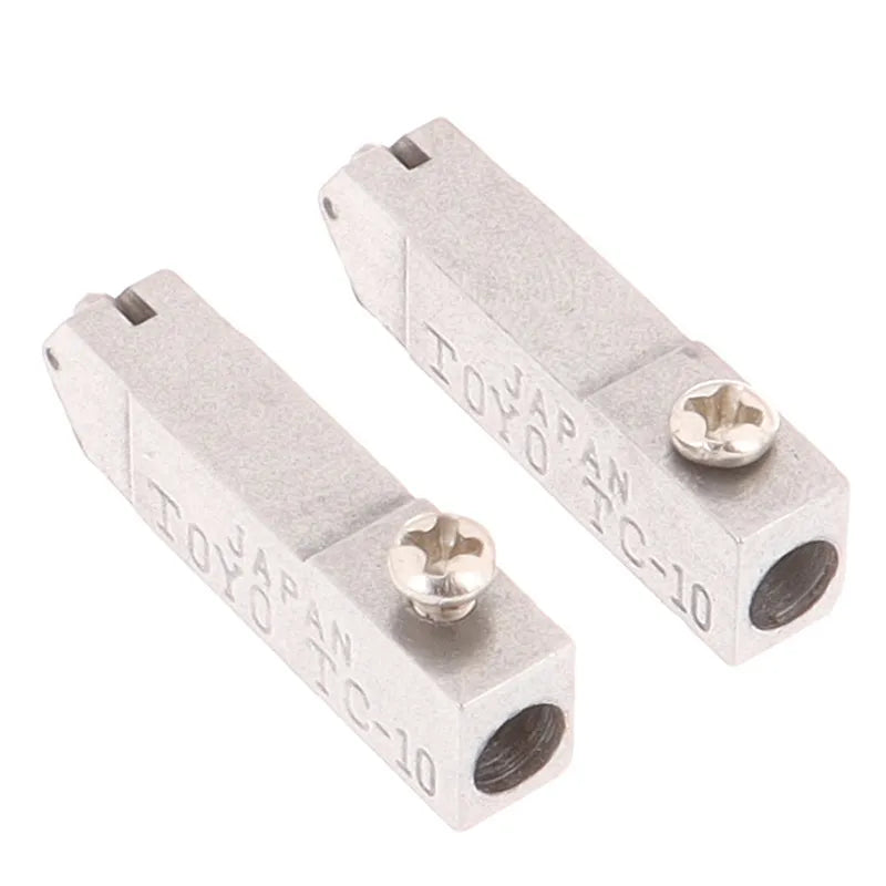 2Pcs TC-10 high strength and hardness glass straight cutting head tool for glass wine bottle cutting head spare parts