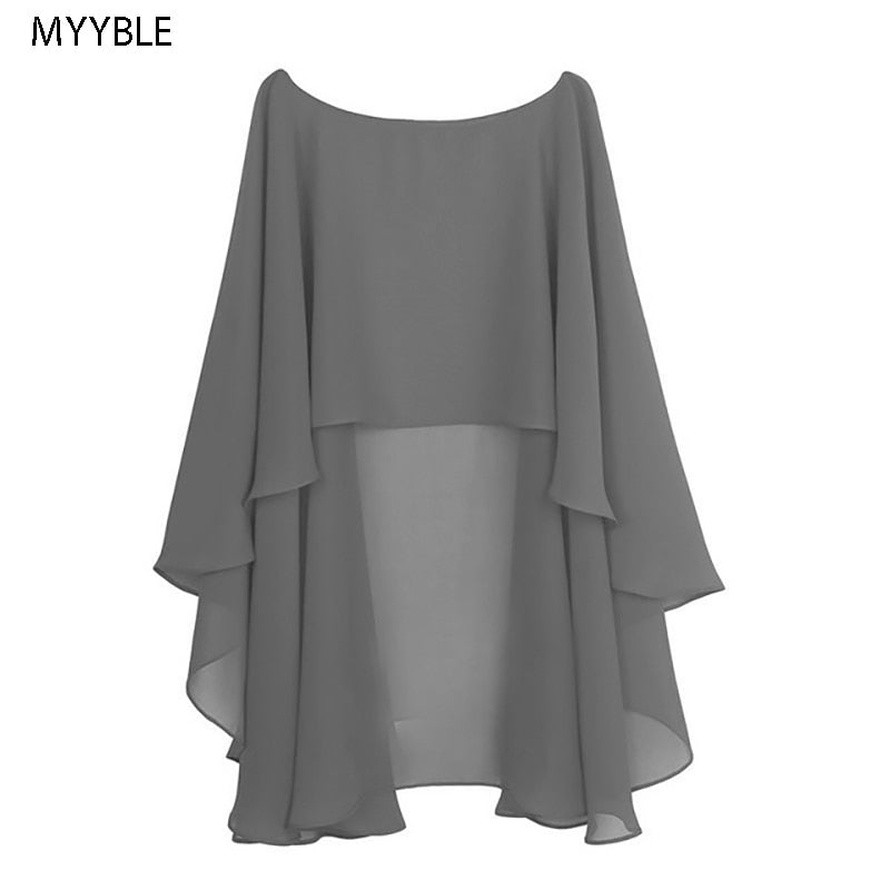 Damen Soft Wedding Capes - Chiffon Shrug für Hochzeit