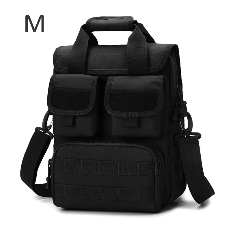 Sac à main tactique pour hommes, sacs à bandoulière militaires pour ordinateur portable, Camouflage Molle chasse Camping Sport XA318D