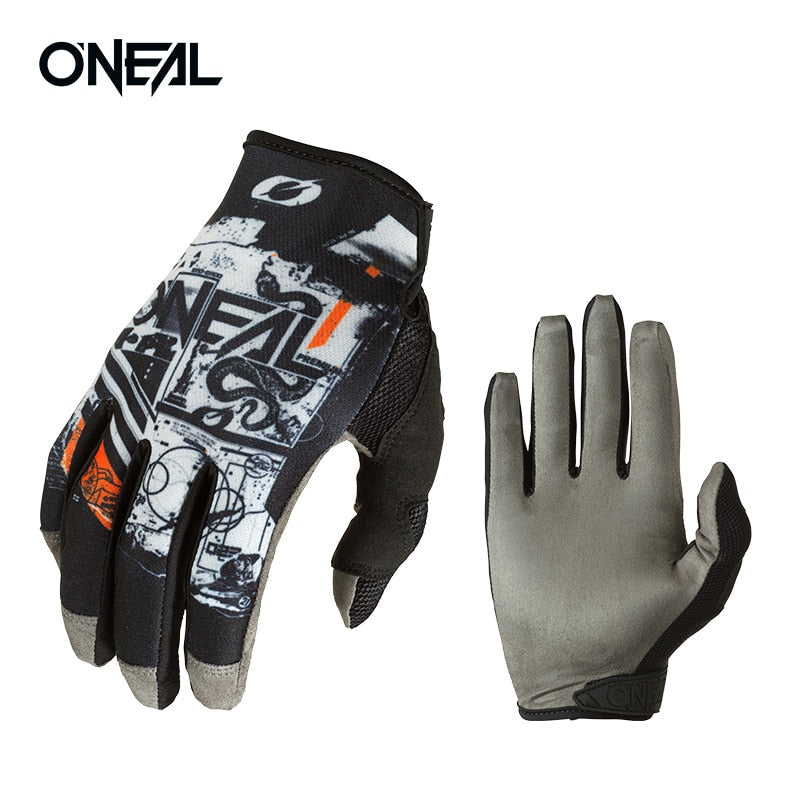 ONEAL Sommer Geländemotorradhandschuhe, Anti-Sturz & Anti-Rutsch, atmungsaktiv