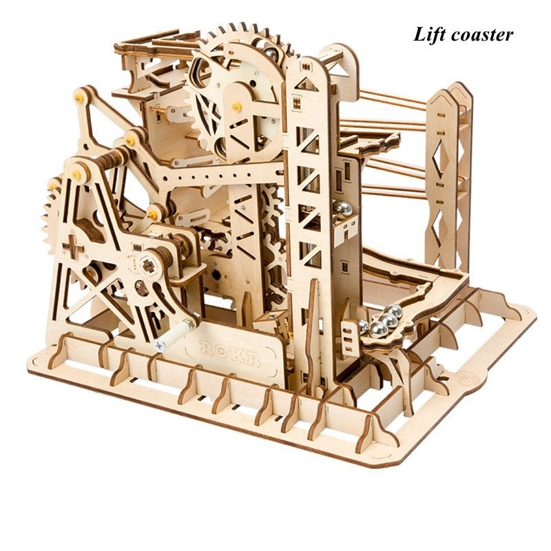 Robotime Rokr 4 Types DIY Waterwheel Wooden Model