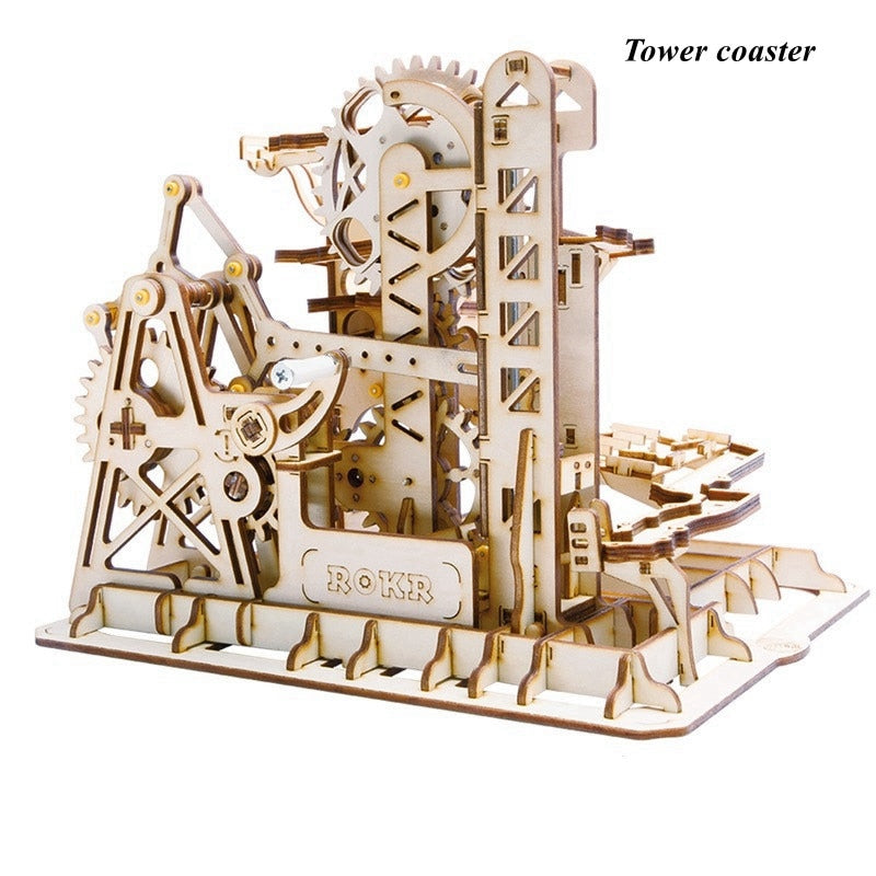 Robotime Rokr 4 Types DIY Waterwheel Wooden Model