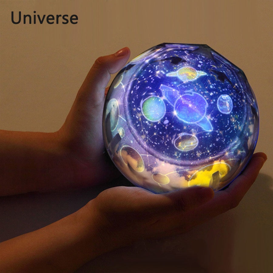 Sternenhimmel Projektor, Planet Magie Projektor Spielzeug - LED Lampe für Kinder Weihnachtsgeschenk