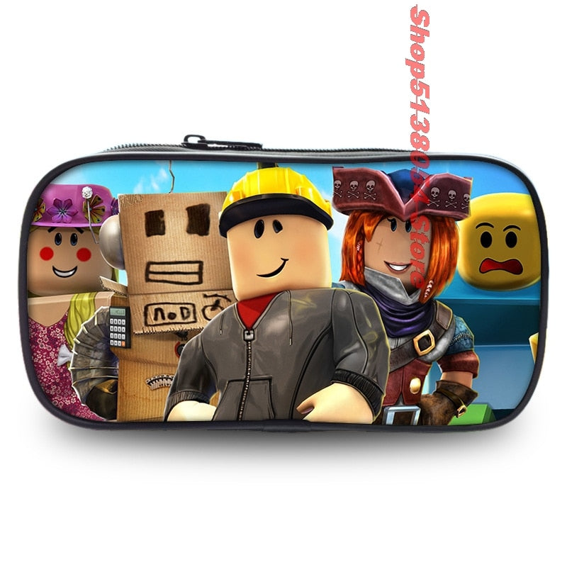 ROBLOX Stiftemäppchen Twill Segeltuch mit Reißverschluss