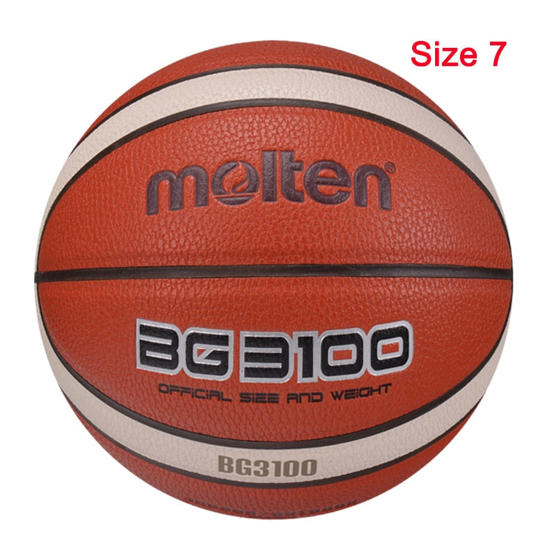Basket-ball professionnel pour hommes, matériau PU
