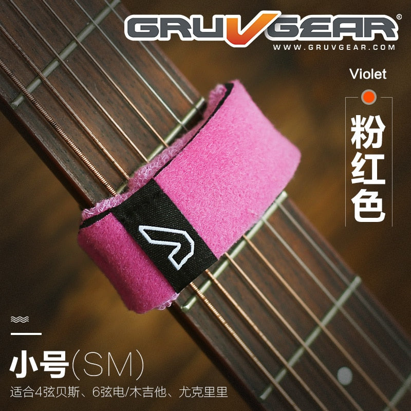 Gruv Gear FretWraps - Schnurschlagdämpfer für Bass, Akustikgitarre, Ukulele - Einzelpackung