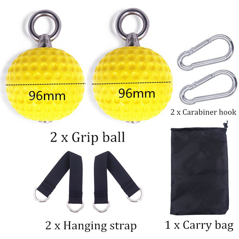 7.2cm Pull Up Bälle Cannonball Griffe für Fingertrainer