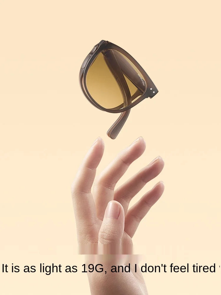 GY Faltbare Sonnenbrille 2021 Neue Trendy Frauen Sommer UV-Schutz Sonnenschutz-Proof