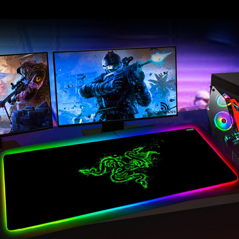 RGB Gaming Mouse Pad with LED