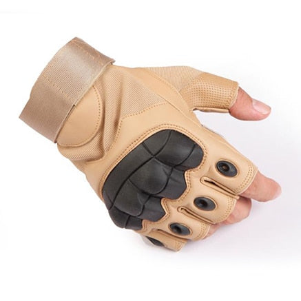 Touchscreen Gloves PU Leather, Hard Knuckles