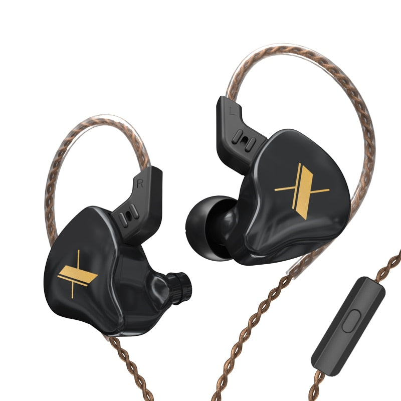 KZ EDX écouteurs 1 dynamique HIFI basse moniteur intra-auriculaire Sport casque antibruit nouveau!