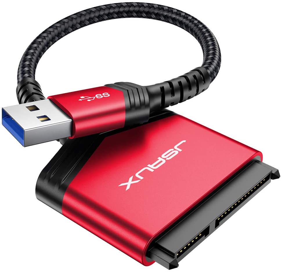 Adaptateur Jsaux Sata vers USB Adaptateur de disque dur USB 3.0 2,5" SATA III