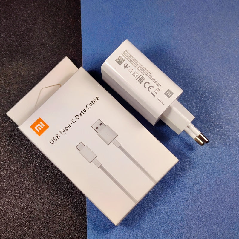 Chargeur rapide Xiaomi 27W EU QC 4.0 d'origine