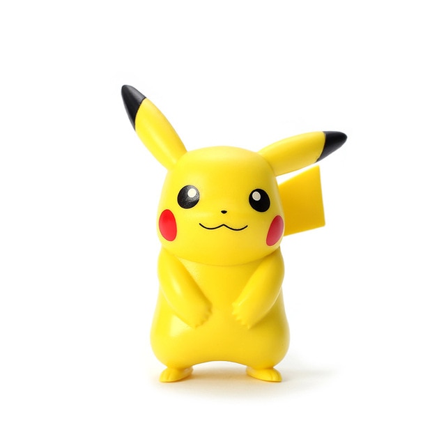 Pokemon Action Figur Pikachu Jirachi Eevee Komala Snorlax Schlüsselanhänger Spielzeug