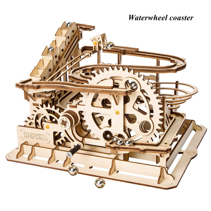 Robotime Rokr 4 Types DIY Waterwheel Wooden Model