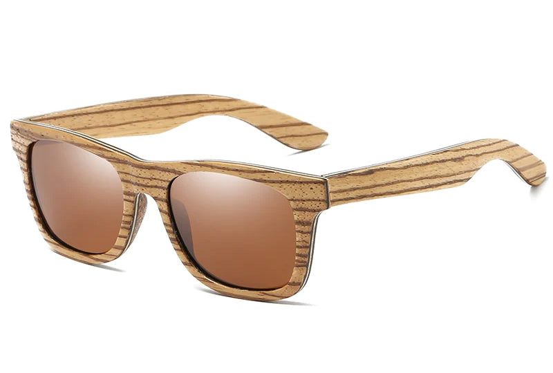 Handgefertigte Holz-Sonnenbrille für Frauen und Männer