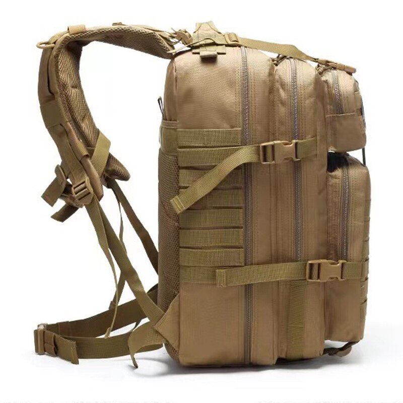 Sac à dos de randonnée pour hommes, grande capacité, tactique militaire, Camouflage militaire, voyage, randonnée en plein air