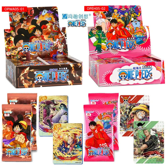 Ein Stück Karten Anime Sammler karte Ruffy Zoro Sammelkarten spiel Sanji Nami TCG Booster Box Spielkarten