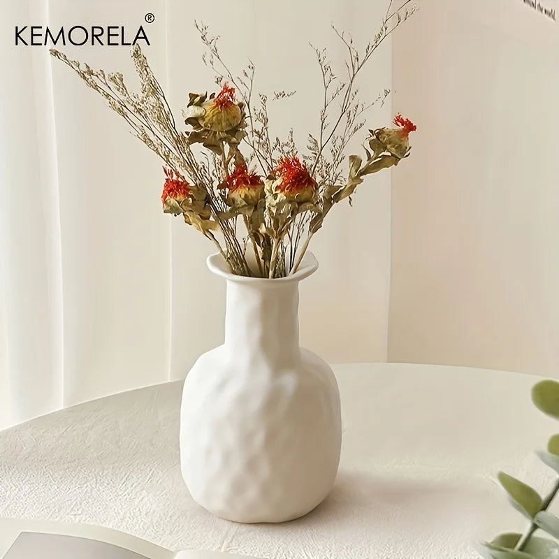 Nordic Keramik Vase Rund Hollow Donuts Blumentopf Home Wohnzimmer