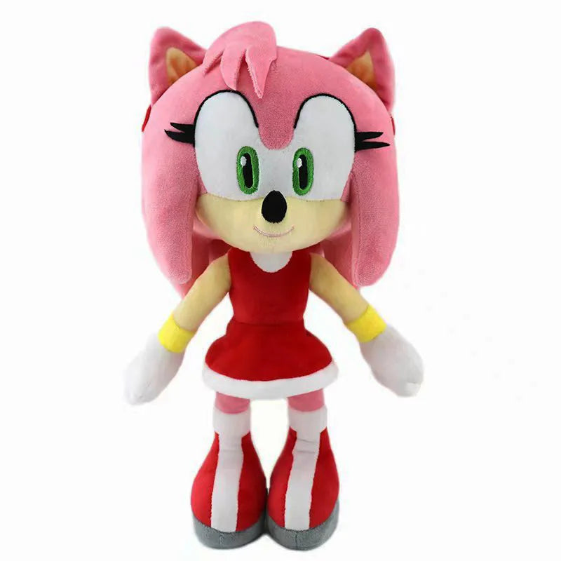 30cm hochwertige Sonic Plüsch tier das Igel Sonic Knuckles Schwänze niedlichen Cartoon weiche ausgestopfte Puppe Geburtstags geschenk für Kinder