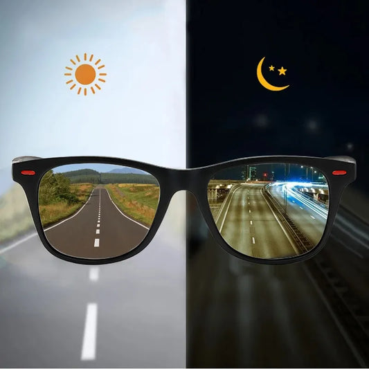Nachtsichtbrille PC Rahmen Polarisierte Sonnenbrille Männer Outdoor Sport Sonnenbrille
