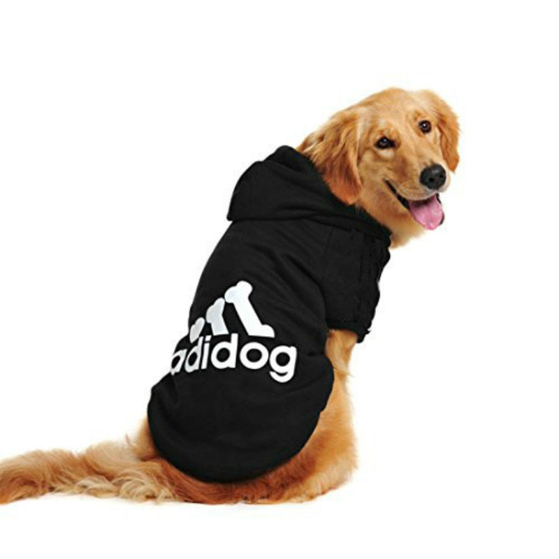 Winter Hund Adidas Jacke