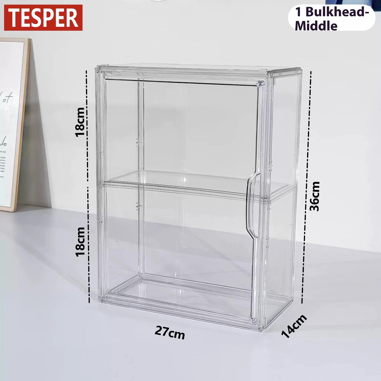 Transparent Acryl Blind Box Storage Display Cabinet LABUBU V3 Handheld staubdicht Desktop Organizer Bubble Mart Modern Style