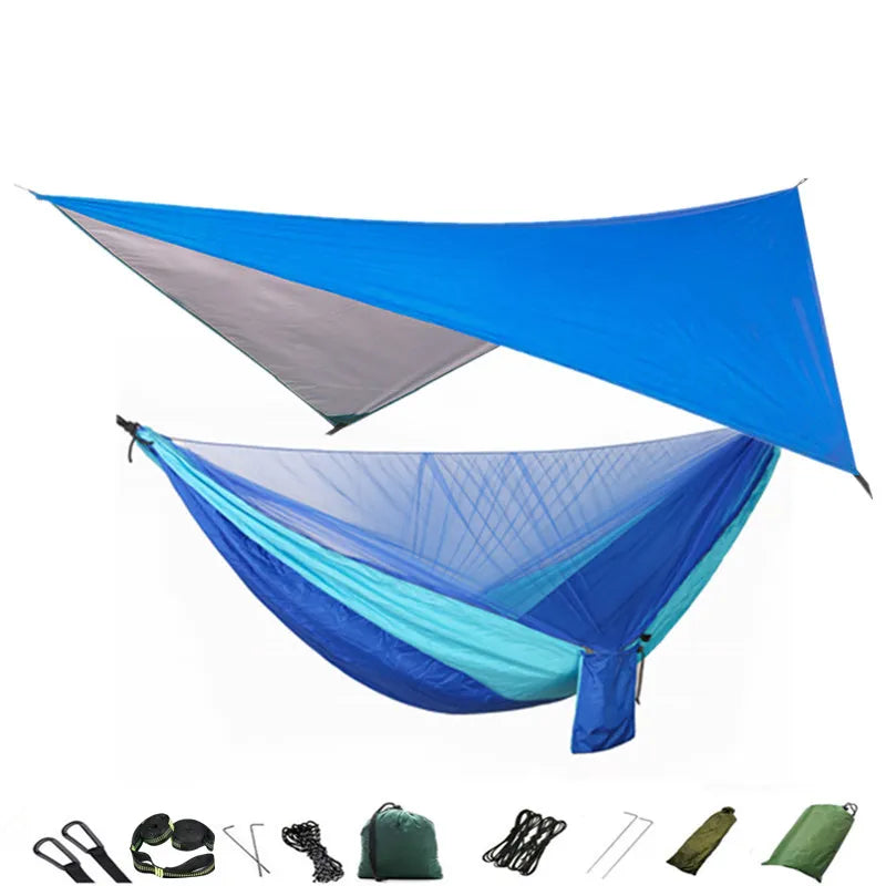 Camping Hammock Mosquito Net and Canopy Nylon for Hiking Camping Survival Travel