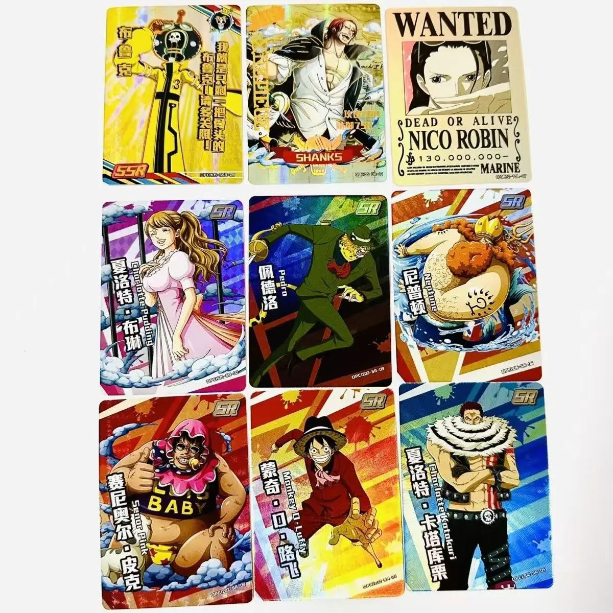 Ein Stück Karten Anime Sammler karte Ruffy Zoro Sammelkarten spiel Sanji Nami TCG Booster Box Spielkarten