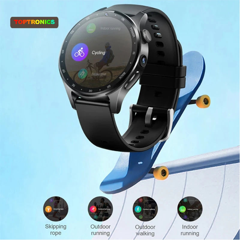 4G Smart Watch Android Telefon Junge Mädchen Video Anruf Uhr Wifi Internet Google Maps