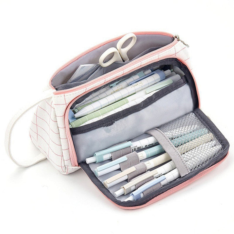 Trousse grande capacité pour papeterie