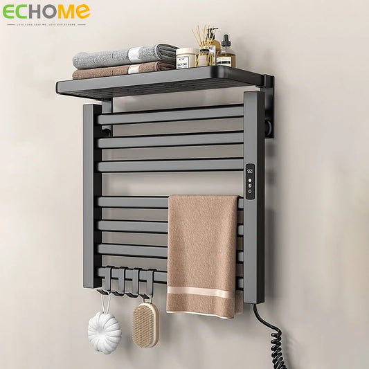 Intelligent electric heated towel rail Wifi bathroom sterilization towel dry