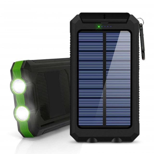 Chargeur étanche de banque solaire 30 000 mAh