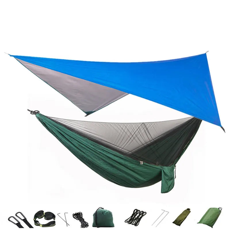 Camping Hammock Mosquito Net and Canopy Nylon for Hiking Camping Survival Travel