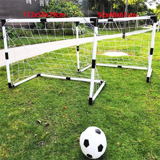 Jungen Fußballspiel Premium Portable Goal Set mit Ball Luftpumpe