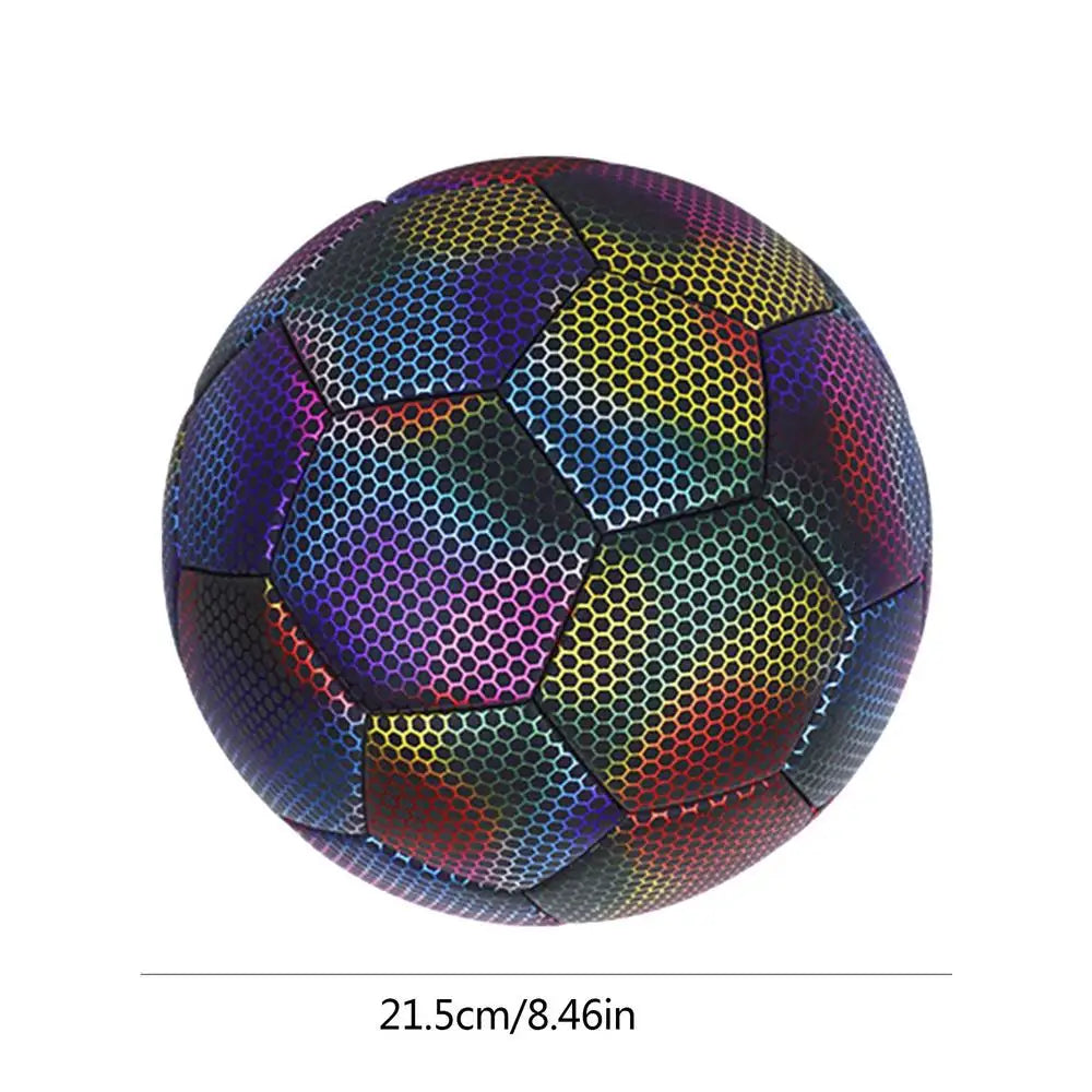 LED-Fußball Gummireflektierender leuchtender Fußball