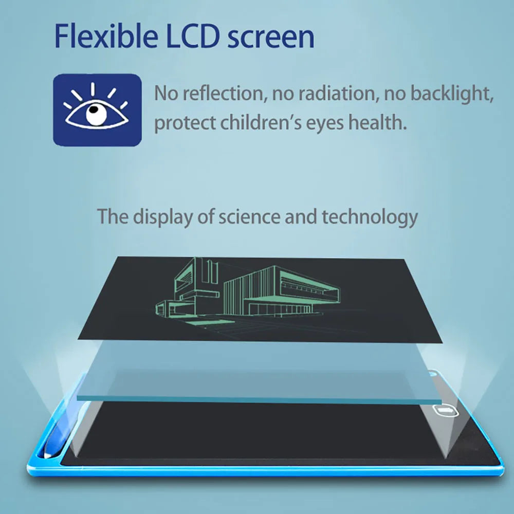 6,5 in elektronischer LCD-Schreibtafel, Kinder schreibtafel, Geschenke für Kinder geburtstage, Halloween, Weihnachten und Ostern