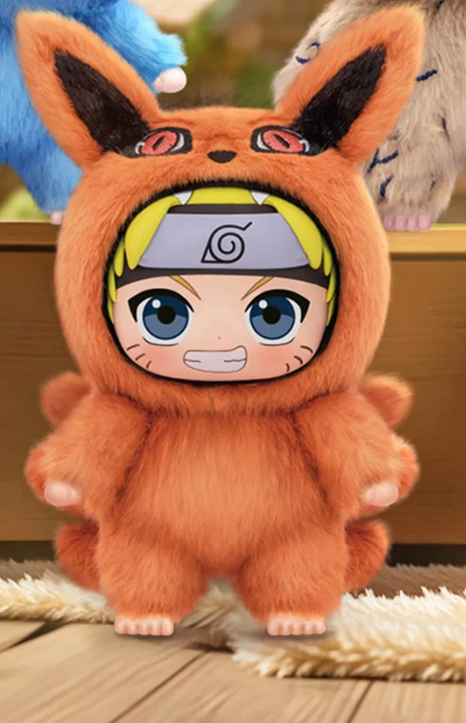 Naruto Wind Beast Party Serie Blind Box Plüsch Puppe Trendy Spielzeug Figur 14cm PVC Ornament Unisex Geburtstag Geschenk