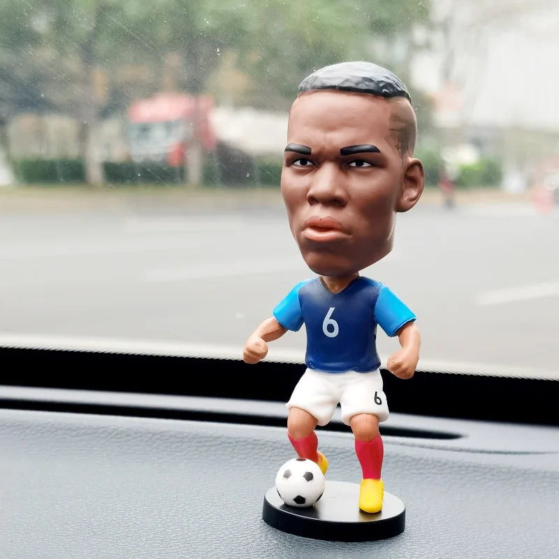 Fußballstar Puppe Auto Ornament gibt Jungen Geschenke c Ronaldo Stern Woche Charakter Neymar schüttelt seinen Kopf Puppe