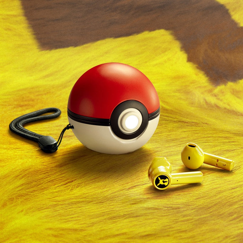 Pokemon Pikachu Razer Headphones BT 5.0 Sports Noise Reduction Touch Control